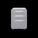 ZNTS 3 Drawer Mobile File Cabinet Under Desk Office,Simple Style Versatile Storage Cabinet for W1247P145909