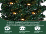 Christmas Artificial Tree Archway Decoration, Realistic PVC Holiday Tree Arch Frame for Outdoor 99731017