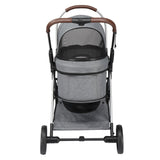 ZNTS Pet Stroller 3 in 1, Folding Lightweight Dog Stroller with Detachable Carrier & Storage Basket, 4 99473403