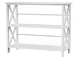 3-Tier Metal Wall Mounted Bookshelf, Drill-Free Open Bookcase for Home Office/Study, Matte Finish 77937027