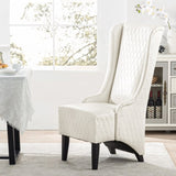 23.03" Wide Faux Leather High-Back Accent Chair, Comfy High Wingback Chair, Living Room Chair with W68057037