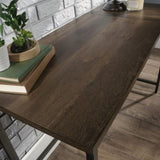 L-Shaped Desk with Rustic Style, Brown finish B356P367890
