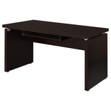 Cappuccino Floating Top Computer Desk B062P153858