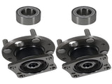 2x Rear Left Right Wheel Hub fit for Mazda 2 2011-2014 HA590431 WE60622 BR930832 ABS 01240614
