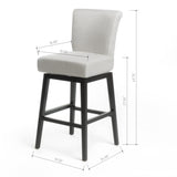 SWIVEL COUNTER STOOL 57178.00FWHT