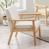 Bahamas 25" Beige Linen Fabric Chair B06178456