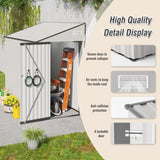 Campcraft Optional two-color storage shed, single hinge door, solid structural design, good W1598P283838