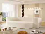 78.7" Modern 2-in-1 Foldable Sofa with Functional Blanket and 2 Soft Pillows,Comfortable Plush W3219P317382