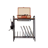 Record Player Stand,Turntable Stand,Record Player Table,Turntable Stand with Record Storage,Wooden 20190363