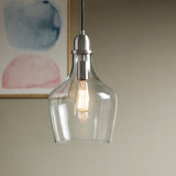 Auburn Bell Shaped Glass Pendant B03597665