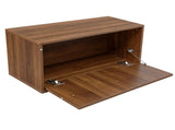 Kitchen Storage with Flip-Down Door, Kitchen Organizer for Bread, Spices & Coffee Bar Accessories W331P533252