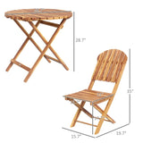 Outdoor dining table and chair package with umbrella 44275128