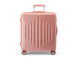 28in ABS Rose Gold Luggage Case with Diamond Texture & Reinforced Corners 07803177