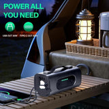 Newest 8 in 1 Portable Car Jump Starter with Air Compressor, Car dual-use wireless Vacuum Cleaner 00508674