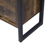 Shoe Cabinet with 3 Flip Drawers, Slim Freestanding Hidden Organizer with Drawer, metal handle W2948P245242
