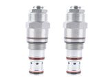2Pcs Hydraulic Valve 62256GT Fit for S-40 S-45 S-60 S-65 S-65 TRAX S-80 S-85 Z-60/34 68722095