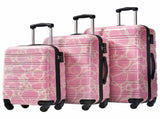 Hardshell Luggage Sets 3 pcs Spinner Suitcase with TSA Lock Lightweight-20"24"28" Luggages 26724280