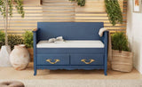 TREXM Shoe Bench with Removable Cushion, Entryway Bench with Hidden Storage for Entrance and Living N715P198567M