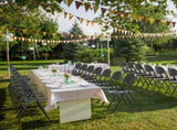 4 Pack Plastic Folding Chair with 440-Pound Capacity, Commercial Grade Folding 32337402