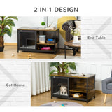 Wooden Cat House 00361445