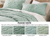 3-Piece King Comforter Set,Sage B035P408733