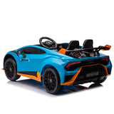 ZNTS Lamborghini Huracan Sto 24V Kids Electric Ride-On Drift Car: Speeds 1.86-5.59 MPH, Ages 3-8, Foam W1396P155010