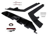 Black PP Sport Kit fit for Hyundai Elantra 2021-2023 Rear Extension Diffuser Lip New 66160218