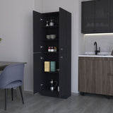 Cameron Pantry Cabinet with 4 doors and 5 hidden shelves B128P189935