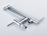 Brass Foldable Kitchen Faucet Rotatable Tap Only for Cold Water Chrome 38584869