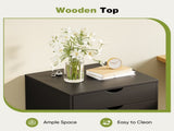 5 Drawer Storage Cabinet with Wheels for Bedroom, Home, Office Organization, Black 65763658