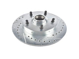 Front Disc Brake Conversion Kit Drilled Slotted Fit for Impala Bel Air 1955-1964 15375674