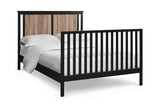 Connelly 4-in-1 Convertible Crib Black/Vintage Walnut B022P204864