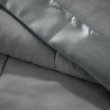 Lightweight Down Alternative Blanket with Satin Trim B03598490