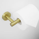 5-Pieces Brushed Nickel Gold Bathroom Accessories Set, Stainless Steel Bathroom Hardware Set, Bath W1932P156145