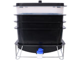 Worm Farm Composting Bin, 4 Tray Worm Compost Bin- for Recycling Food Waste at Home 31116453