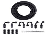 6AN 20FT Fuel Line Hose Kit Nylon Stainless Steel Braided Oil Hose Fittings AN6 39423890
