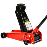 ZNTS Hydraulic trolley Low Profile and Steel Racing Floor Jack with Piston Quick Lift Pump,3Ton 58084364