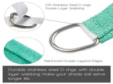 12'X16' Turquoise HDPE sunshade sail 37756480