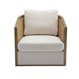 COOLMORE Swivel Chair, Comfy Round Accent Sofa Chair for Living Room, 360 Degree Swivel W395102742