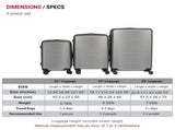 2025 dark gray suitcase W2710P453976