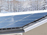 8" x 100ft Solar Panel Bird Guard Kit, Rust-Proof PVC Coated Critter Guard Mesh with 100pcs Aluminum 25384416