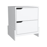 Luss Nightstand, Bedside Table with 2-Drawers B200P188859