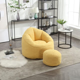 Bedding Bean Bag Sofa Chair High Pressure Foam Bean Bag Chair Adult Material with Padded Foam W1996P183284
