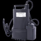 1/4 HP Automatic Swimming Pool Cover Pump 120 V Submersible with 3/4 Check Valve Adapter1850 GPH W465127590