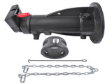12" to 16" Adjustable Cushioned 5th-Wheel-to-Gooseneck Adapter 20,000 lb for RV Trailer Camper 76643374