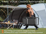 2-Pack Zero Gravity Outdoor Lounge Chairs 330lbs Capacity Folding Textilene Recliner with Adjustable 41429310