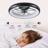 ZNTS Ceiling Fan with Lights Dimmable LED W1340103791