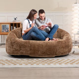 COOLMORE Bean Bag sofa Lazy Sofa Durable Comfort Lounger High Back Bean Bag Chair Couch for Adults W395P181441