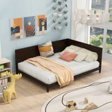 Full Size Wood Daybed/Sofa Bed, Espresso WF297690AAP