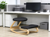 Wood Frame Ergonomic Kneeling Chair, Posture Support Office Chair with 264 lb Capacity 68314799